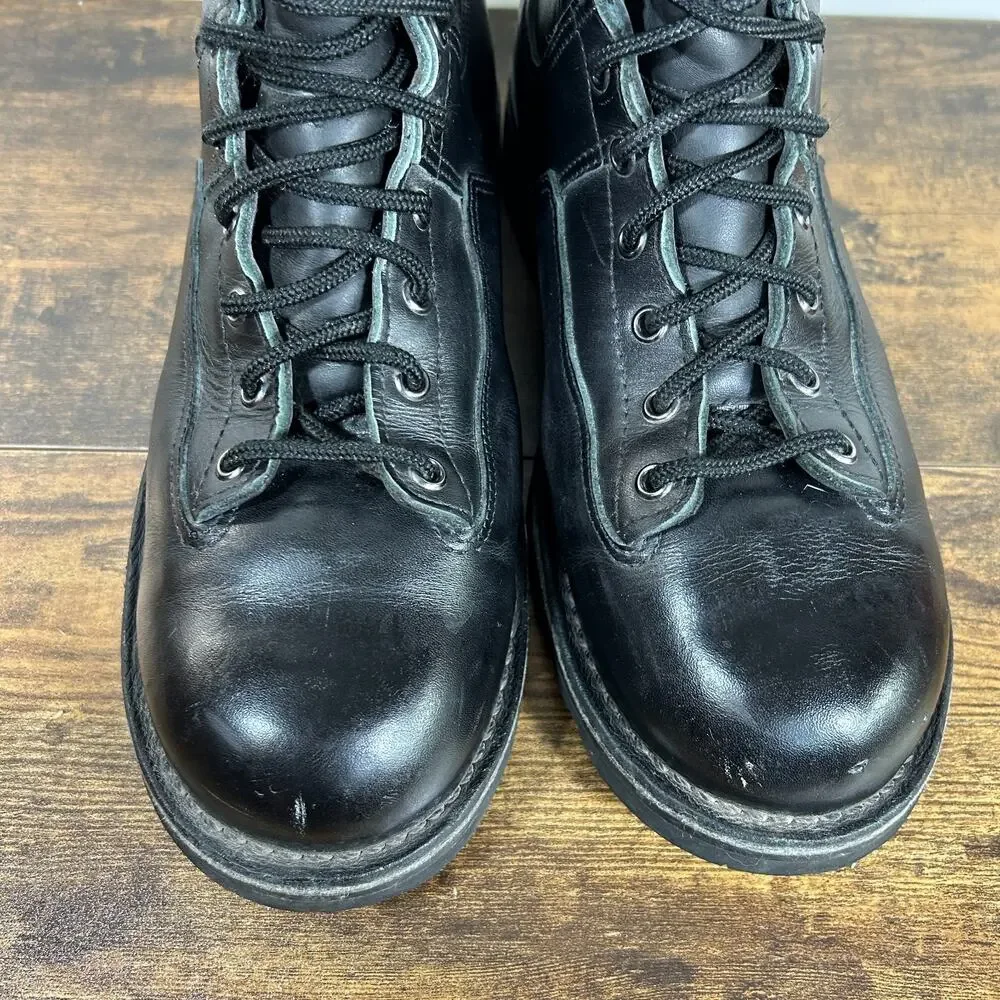 Danner Fort Lewis 600G Insulated GTX Safety Toe Black Leather Boots Mens 9.5 D